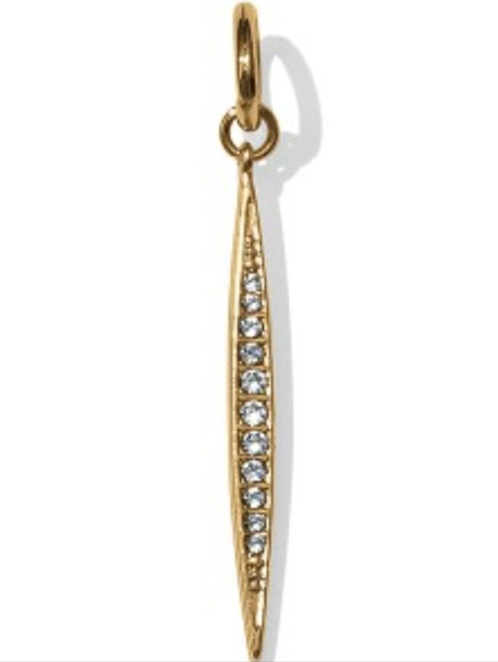 Brighton Contempo Ice Gold‎ Swarovski Crystal Long Necklace JL4265 NEW